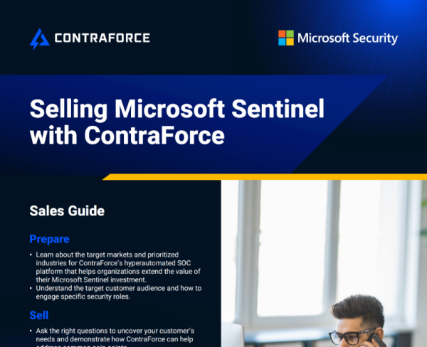 Selling Microsoft Sentinel with ContraForce Selling Microsoft Sentinel with ContraForce